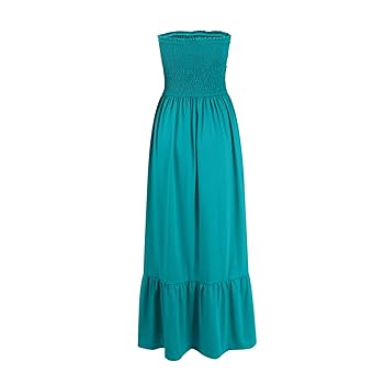 Amazon.com: RALUEMID Women's Maxi Dress 2025 Summer Off